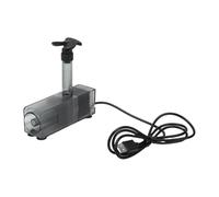 Riuulity USB Aquarium Filter Submersible Power Pump 2.8W for Fish Tank Pond, with Silent Operation Compact Design Clean Water