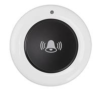 Riuulity Wireless Doorbell, 433Mhz Electrical Door Bells Wireless Mini Copy Remote Control Switch Doorbells for Home for Tuya Learning 1527 2240 (Black White)