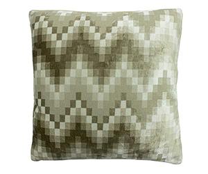 Riva Home Broadway Feather Filled Cushion, Natural, 55 x 55cm (22" x 22")