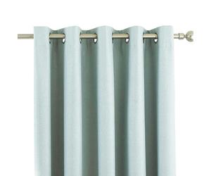 Riva Home Eclipse Blackout Eyelet Curtains - Duck Egg - 66 x 90in (168 x 229cm) - Duck Egg - 100% Polyester