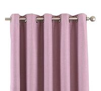 Riva Home Twilight Blackout Ringtop Eyelet Curtains (Pair) Polyester Mauve (229X137Cm), Pink