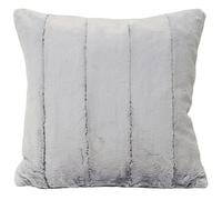 Riva Home Empress Cushion Cover - Grey - 45 x 45cm - Grey - 100% Polyester