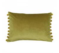 Riva Home Fiesta Cushion Cover - Bamboo/Gold - 35x50cm - Bamboo/Gold - 100% Polyester