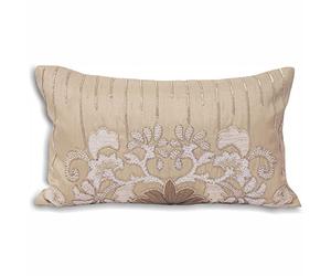 Riva Home French Collection Genevieve Cushion Cover (30x50cm) (Taupe)