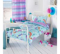 Riva Home Girls Mermaid Duvet Cover Set / Toddler (120x150cm) Multicolour RV1216