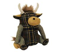 Riva Home Highland Cow Doorstop - Brown - Brown