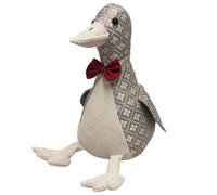 Riva Paoletti Jacquard Duck Doorstop - Heavyweight Sand Filling - 100% Polyester - 21 x 13 x 28cm (8" x 5" x 11" inches) - Designed in the UK