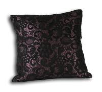 Riva Home Macrame Cushion Cover - Amethyst - 45x45cm - Amethyst - 100% Polyester