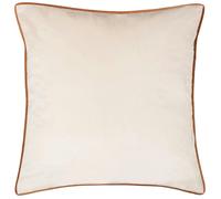 Riva Home Meridian Cushion Cover - Ecru/Ginger - 55 x 55cm - Ecru/Ginger - 100% Polyester