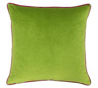 Riva Home Meridian Cushion Cover - Lime/Hot Pink - 55 x 55cm - Lime/Hot Pink - 100% Polyester