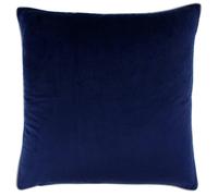 Riva Home Meridian Cushion Cover - Navy/Silver - 55 x 55cm - Navy/Silver - 100% Polyester
