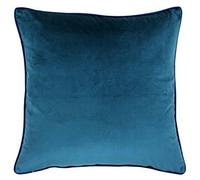 Riva Home Meridian Cushion Cover - Teal/Navy - 55 x 55cm - Teal/Navy - 100% Polyester