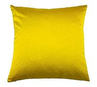 Riva Home Palermo Cushion Cover, Polyester, Limon, 45 x 45cm (18" x 18" inches)