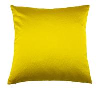 Riva Home Palermo Cushion Cover With Metallic Sheen Design - Limon Yellow - One Size - Limon Yellow - 60% Viscose/40% Polyester