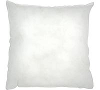 Riva Paoletti Hollowfibre Cushion Pad Insert Inner - Medium Square Shape - 100% Polyester Filling - Double Stitched Edges - 50 x 50cm (20" x 20" inches) - Designed in the UK, White