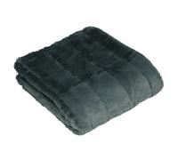 Riva Home Riva Paoletti Empress Throw - Charcoal - Charcoal - 130x180cm