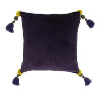 Riva Home Rive Home Poonam Cushion Cover - Damson/Lemon Curry - Damson/Lemon Curry - 45x45cm