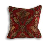 Riva Home Shiraz Cushion Cover - Burgundy - 45x45cm - Burgundy - 100% Polyester