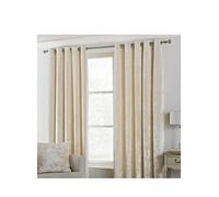Riva Home Verona Eyelet Curtains 46X54 Oyster