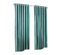 Riva Home Wellesley Ringtop Curtains - Duck Egg - 90x90 (229x229cm) - Duck Egg - 100% Polyester