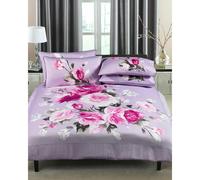 Riva Home Windsor Duvet Set - Heather - Super King - Heather - 100% Cotton