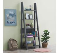 Ladder Bookcase Shelf Unit 3 4 5 Tier Display Shelving Stand Corner Storage