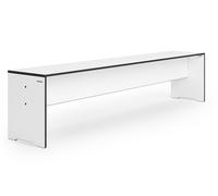 Riva Outdoor Bench M White Conmoto - 4260476340161