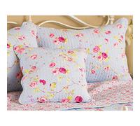 Riva Paoletti Honeypotlane Blue Pillow Shams, Singles, Cotton