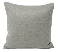 Riva Paoletti Kendal Cushion Cover - Light Grey - Faux Mohair Fabric - Knife Edging - 100% Polyester - 45 x 45cm (18" x 18" inches) - Designed in the UK