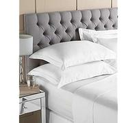 Paoletti 200 Thread Count King Fitted Sheet Cotton White, White