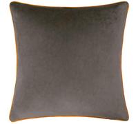 Riva Paoletti - Meridian Inspired Collection | Soft velvet cushion with contrast piping and polyester filling. 55 x 55cm. Ready to style.