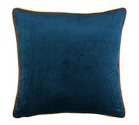Riva Paoletti - Meridian Signature Collection, Teal/Clementine, 55x55cm