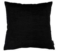 Riva Paoletti Munich Polyfilled Cushion, Black, 45 x 45cm