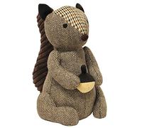 Riva Paoletti Squirrel Doorstop - Heavyweight Sand Filling - 100% Polyester - Designed in the UK,Brown,16 x 25 x 13cm (6" x 10" x 5" inches)