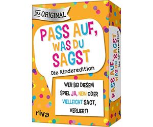 RIVA Pass auf, was du sagst: Wer bei diesem Spiel »Ja«, »Nein« oder »Vielleicht« sagt, verliert! - Die Kinderedition