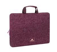Rivacase Carrying and Protective Sleeve for Laptop up to 14" with Handle, Red