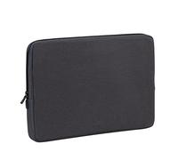RIVACASE ECO Laptop Sleeve 17.3 Inch - 44 x 30 x 4.5 cm - Notebook Case for Men and Women - Water-Repellent MacBook Case - Computer Bag for Work University Travel