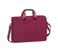 Rivacase Laptop Bag 15.6” 2 Compartments with Removable Strap, Red