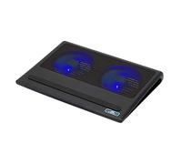 RIVACASE Laptop Cooling Pad - Laptop Fan - Laptop Cooler - Gaming Laptop Cooling Pad - Ergonomic Comfort Notebook Cooler