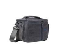 RIVACASE RIVA-7502 Canvas Case for SLR Camera - Grey