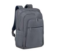 RIVACASE Unisex Grey Eco Backpack Laptop Backpack 17,3" Gray