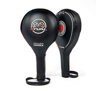 RIVAL Boxing Power Paddles Mitts Premium Leather Training Coach Pads Pair