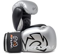 Rival Boxing-RB7 Fitness & Bag Gloves-Silver/Black-16oz