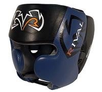 Rival-Boxing RHG20 Blue Training Sparring Headgear for Unisex-Adults