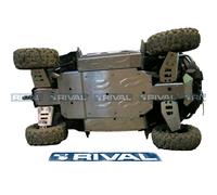 Complete skid plate kit RIVAL - aluminum for CF Moto Zforce 800/1000
