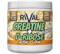 Rival Creatine + D-Ribose Powder | Dual-Energy Strength & Recovery Formula | 3g Creatine + 3g D-Ribose | Micronised, Unflavoured, Smooth Mixing | 50 Servings | UK Made