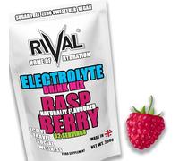 Rival Electrolyte Powder 250g - Rapid Hydration | Sugar Free | 62 Servings | Raspberry