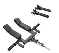 Rival Leverage Squat Landmine Attachment | Viking Press | Front Squat, Hack Squat, Quads, Calves, Hamstrings, Glutes | Bundle Options (Leverage Squat Landmine + Rack Mounted Double Landmine)