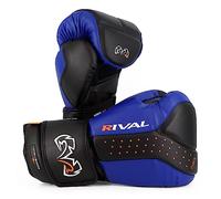 Rival RB10 Boxing/MMA Bag Gloves Featuring d3o™ Intelligent Shock Absorption Technology (Black & Blue, XL)