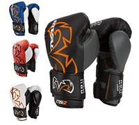 Rival RB11 Evolution Boxing Bag Gloves (Black/Grey, L)